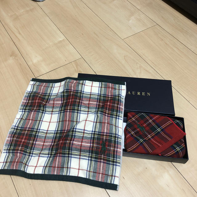 Ralph Lauren(ラルフローレン)のRalph Laurenタオルハンカチ レディースのファッション小物(ハンカチ)の商品写真