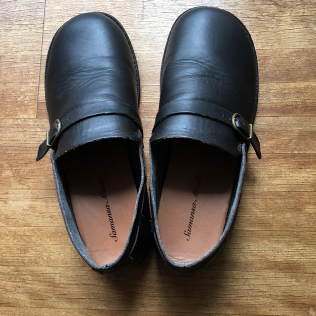 SM2(サマンサモスモス)のみゃーた様  専用二点 革靴 チェックワンピース レディースの靴/シューズ(ローファー/革靴)の商品写真