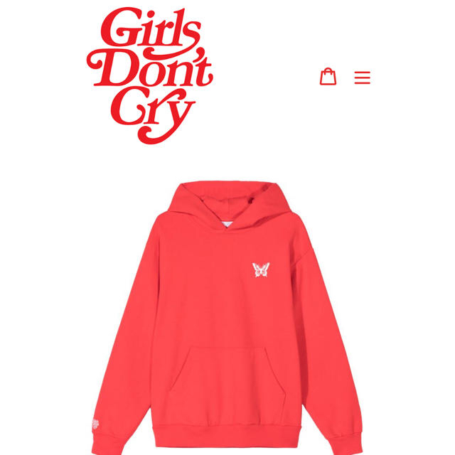 Girls Don’t Cry Butterfly Hoodie パーカー