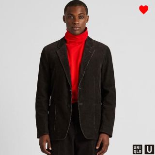 ユニクロ(UNIQLO)の新品 Lサイズ ダークブラウン ユニクロユー コーデュロイジャケット (テーラードジャケット)