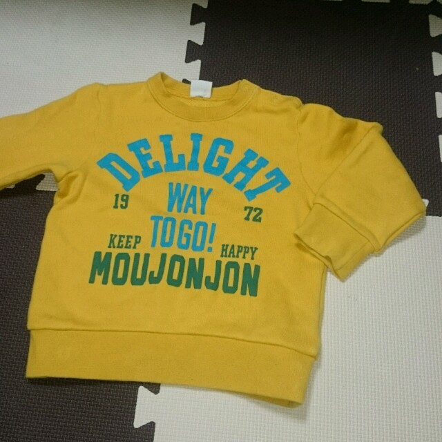 mou jon jon(ムージョンジョン)のmoujonjon ﾄﾚｰﾅｰ 95 キッズ/ベビー/マタニティのキッズ服男の子用(90cm~)(Tシャツ/カットソー)の商品写真