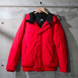 ザノースフェイス(THE NORTH FACE)の【最終値下】ノースフェイス　ゴッサムジャケット　レッド(ダウンジャケット)