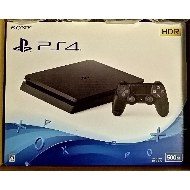 【新品】PS4 CUH-2200AB01 Jet Black 500GB