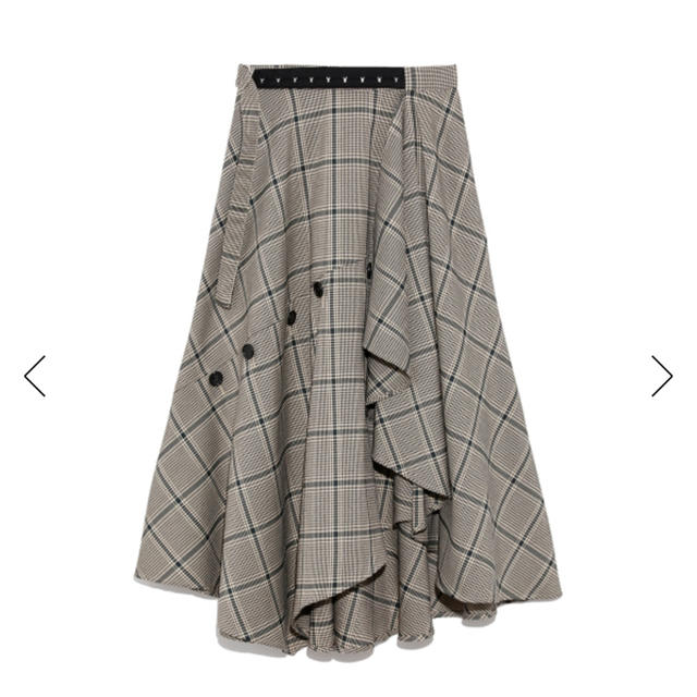 frayid   チェックツィードスカートスカート