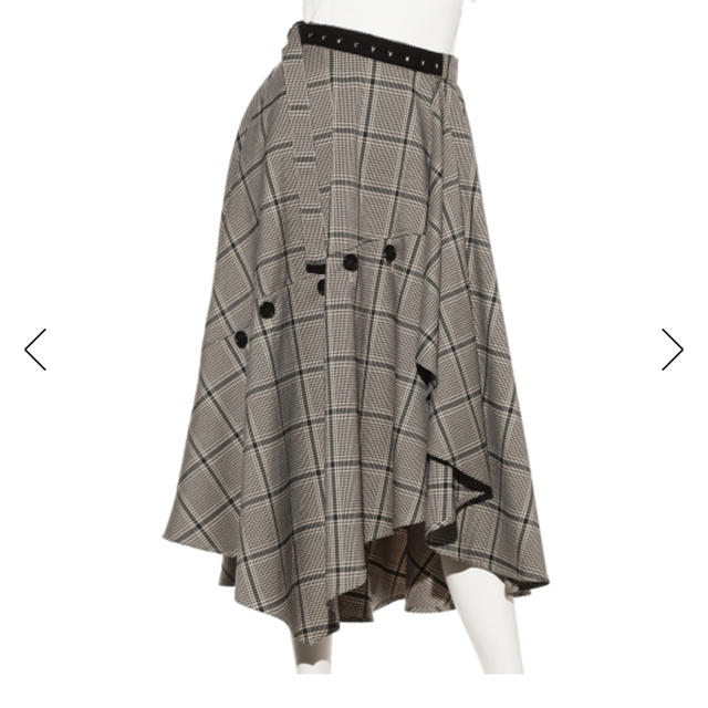 FRAY I.D(フレイアイディー)のfrayid   チェックツィードスカート レディースのスカート(ロングスカート)の商品写真