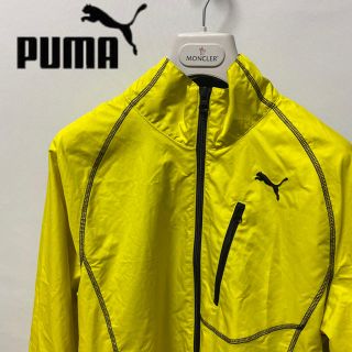 プーマ(PUMA)のPUMA ナイロンジャケット　スポーツウエア　ウィンドブレーカー　M イエロー(ナイロンジャケット)