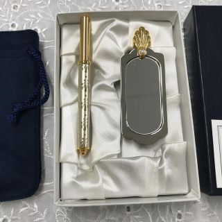 ミキモト(MIKIMOTO)の【新品・未使用】リップブラシ・ミラーセット(ミラー)