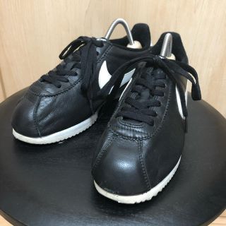 ナイキ(NIKE)のNIKE Classic Cortez black ナイキ レザー ブラック(スニーカー)