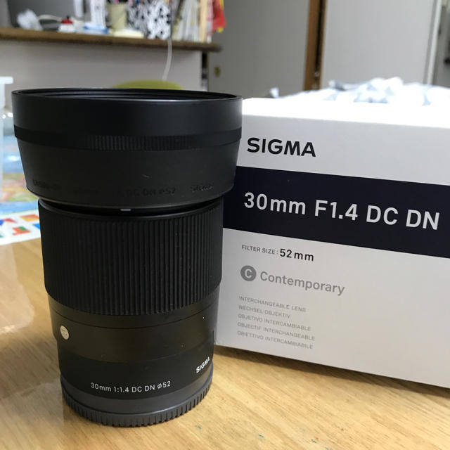 sigma 30mm f1.4 DC DN ソニーEマウント　美品