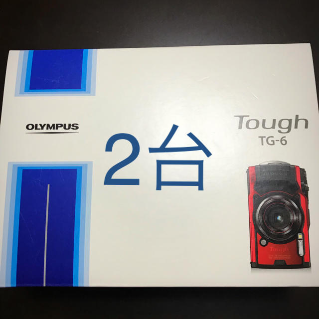 人気ブランドの新作 OLYMPUS レッド TG-6 Tough  オリンパス - コンパクトデジタルカメラ