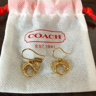 コーチ(COACH)のCOACH コーチ ピアス ハート ゴールド(ピアス)