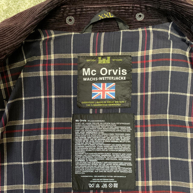 Mc Orvis オイルドジャケット ブラック系の通販 by ラッコ's shop｜ラクマ