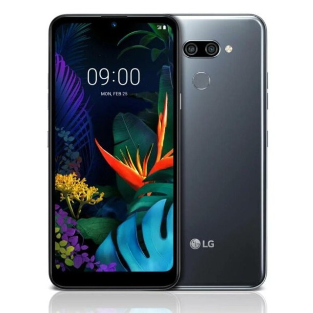 LG Electronics(エルジーエレクトロニクス)のLG K50 プラチナシルバー SIMロック解除済み　未開封新品　ソフトバンク スマホ/家電/カメラのスマートフォン/携帯電話(スマートフォン本体)の商品写真