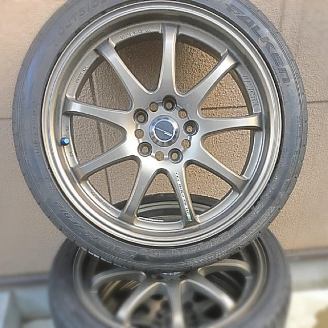 WORKEMOTION 225/40/18 FALKENタイヤ4セット