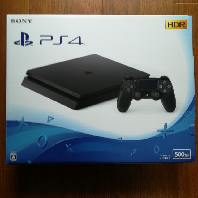 【新品】PlayStation4 ジェット・ブラック 500GB PS4本体