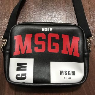 エムエスジイエム(MSGM)のMSGM リバーシブル　ショルダーバッグ　未使用(ショルダーバッグ)