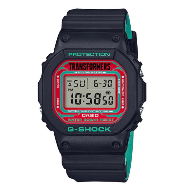 Takara Tomy(タカラトミー)のG-SHOCK × TRANSFORMERS　DW-5600TF19-SET　 メンズの時計(腕時計(デジタル))の商品写真