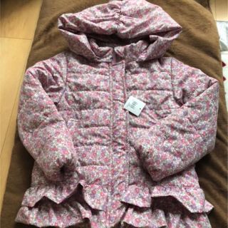 マザウェイズ(motherways)の新品/タグ付き マザウェイズ アウター 花柄 ピンク size120(コート)