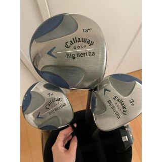 キャロウェイ(Callaway)のキャロウェイ　ドライバー&3w &7wセット　ビックバーサ 2008レディース(クラブ)