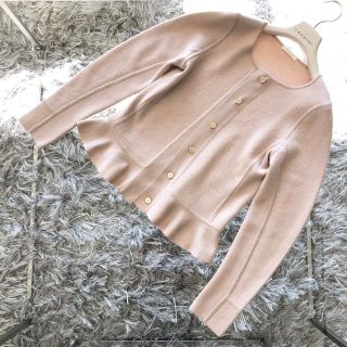 クロエ(Chloe)の【美品】Chloe クロエ ペプラムカーディガン 12万程(カーディガン)