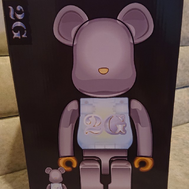 MEDICOM TOY(メディコムトイ)のBE@RBRICK 2G 400% 100%  エンタメ/ホビーのフィギュア(その他)の商品写真