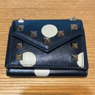 ヴァレンティノ(VALENTINO)の最終値下げ　Valentino スタッズ ミニ財布 ドット♪(財布)