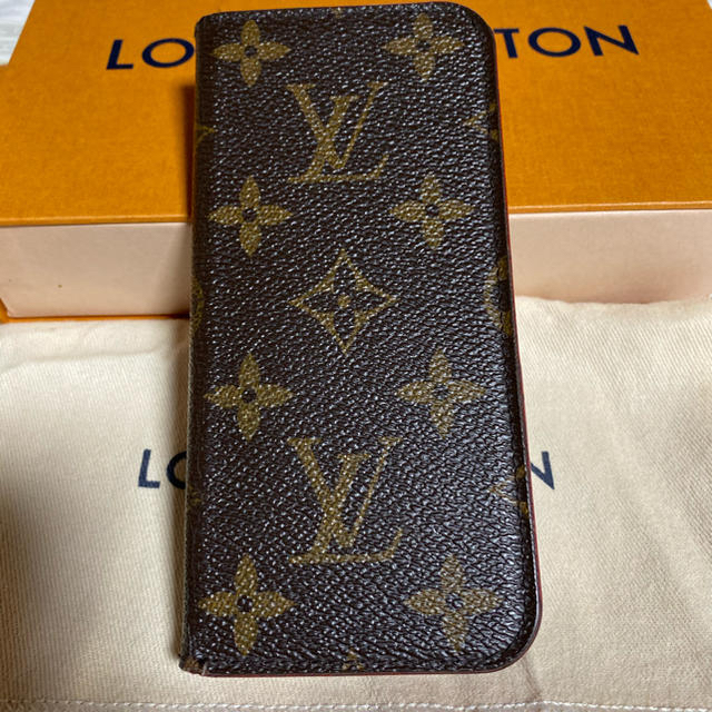 LOUIS VUITTON - ルイヴィトン　iPhone8 フォリオ　iPhoneケース　モノグラム　正規品の通販