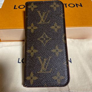 ルイヴィトン(LOUIS VUITTON)のルイヴィトン　iPhone8 フォリオ　iPhoneケース　モノグラム　正規品(iPhoneケース)