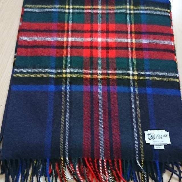 ジョンストンズ PLST別注ストール 販売新品 ハンドメイド