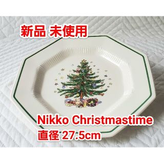 NIKKO[新品]ニッコ―クリスマスツリ―形ディ―プディシュ