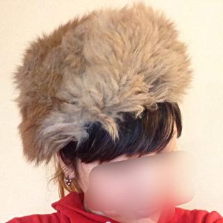 ウィゴー(WEGO)の本物のファー★ロシア帽(その他)