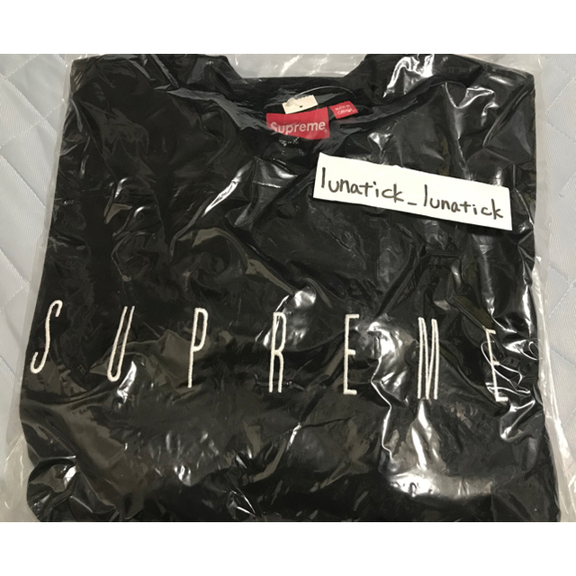 Supreme 19AW FUCK YOU CREWNECK BLACK L