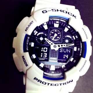 G Shock G Shock 白 青の通販 By P Shop ジーショックならラクマ