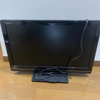 シャープ(SHARP)の【ジャンク品】SHARP 液晶カラーテレビ(テレビ)