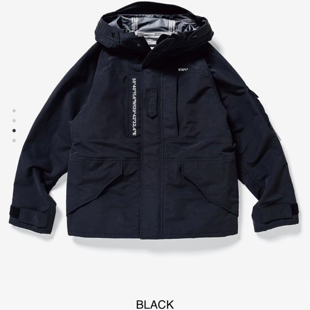 W)taps(ダブルタップス)の19AW WTAPS SHERPA JACKET BK S メンズのジャケット/アウター(ナイロンジャケット)の商品写真