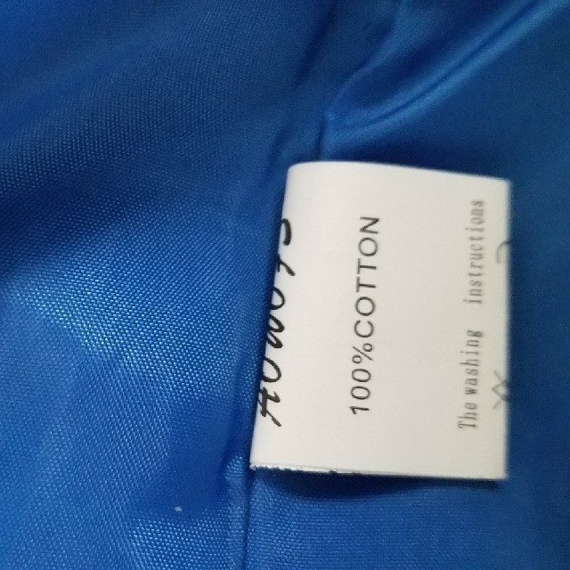 ブルー　ライダース　ジャケット メンズのジャケット/アウター(ライダースジャケット)の商品写真