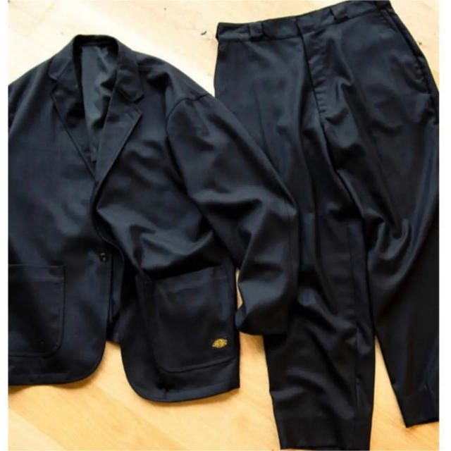 dickies tripstar beams 黒M セットアップ-