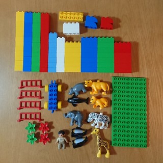 レゴ(Lego)のめいめい様専用 レゴブロック デュプロ 楽しいどうぶつえん(知育玩具)