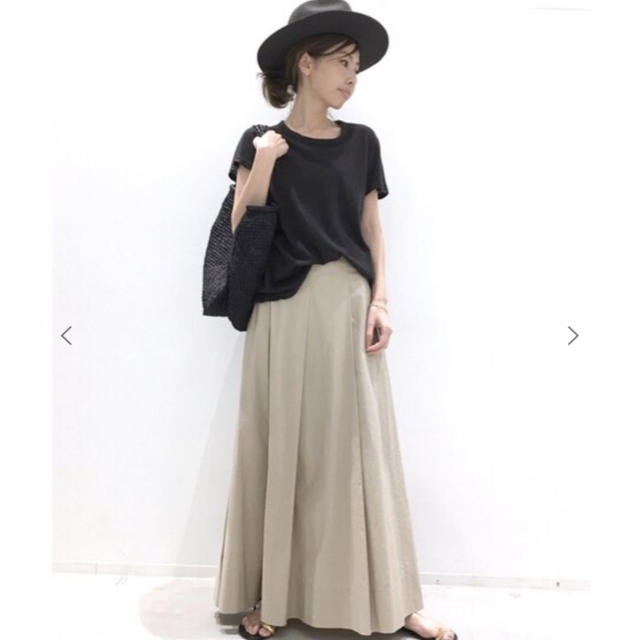 L'Appartement DEUXIEME CLASSE(アパルトモンドゥーズィエムクラス)の★ CTN Pleats Skirt ベージュ38★ レディースのスカート(ロングスカート)の商品写真