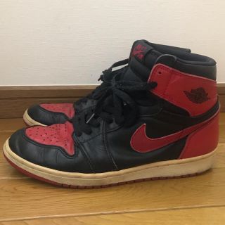 NIKE - NIKE AIR JORDAN 1 94年 復刻 Bred ブレッドの通販 by t's