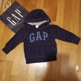 ベビーギャップ(babyGAP)の95 クマ耳つきパーカー(Tシャツ/カットソー)