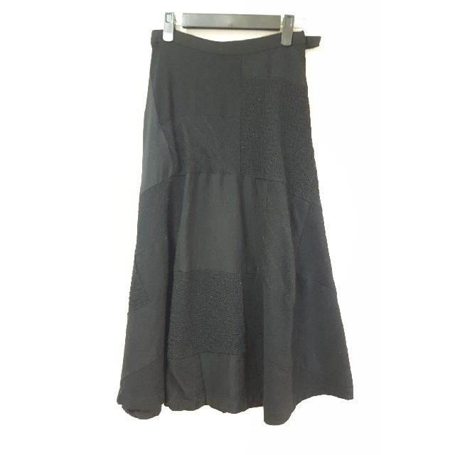 COMME des GARCONS - パッチワーク スカート 黒 S ﾄﾘｺｺﾑﾃﾞｷﾞｬﾙｿﾝ ウールの通販 by aaa's shop
