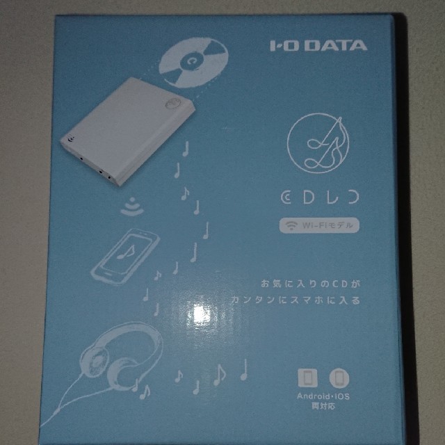 IODATA(アイオーデータ)のCDレコ スマホ/家電/カメラのスマートフォン/携帯電話(その他)の商品写真