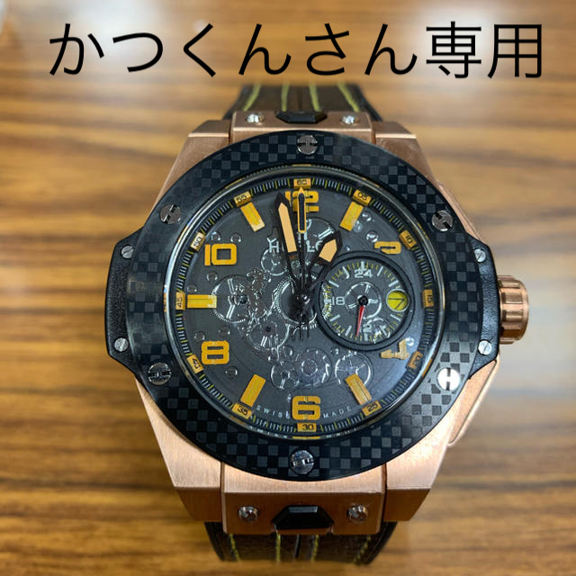 HUBLOTタイプ腕時計の通販 by クニズ's shop