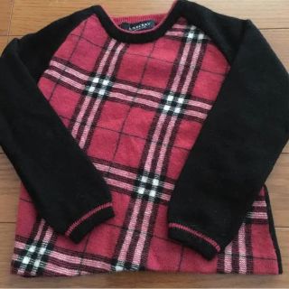 バーバリー(BURBERRY)のBurberry チェックニット　(ニット)