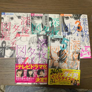 年内迄値下げ！深夜のダメ恋図鑑 1〜5巻セット(少女漫画)