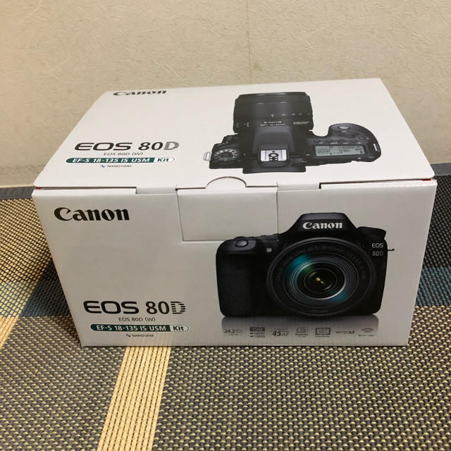 EOS80D EF-S18-135KIT 美品