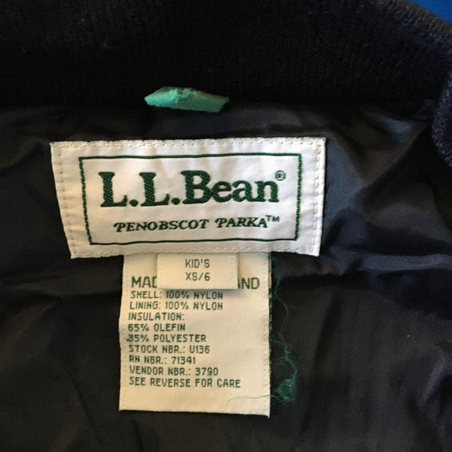 L.L.Bean(エルエルビーン)の男児　130センチ　LL Bean厚手ジャンパー キッズ/ベビー/マタニティのキッズ服男の子用(90cm~)(ジャケット/上着)の商品写真