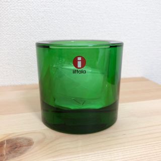 イッタラ(iittala)のkivi  グリーン　廃番　イッタラ　キビ(置物)