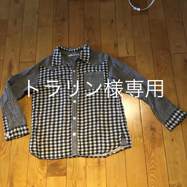 BERRY'S BERRY(ベリーズベリー)の男児　120センチ　綿チェックネルシャツ キッズ/ベビー/マタニティのキッズ服男の子用(90cm~)(ブラウス)の商品写真